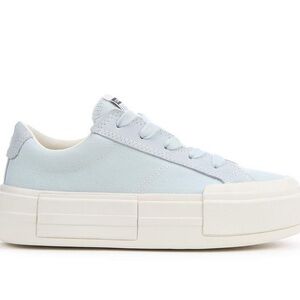 Converse Women's Light Blue Platform Canvas Sneaker